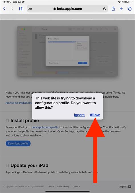 beta profiles ios 15|How to download and install the iOS 15 public beta.